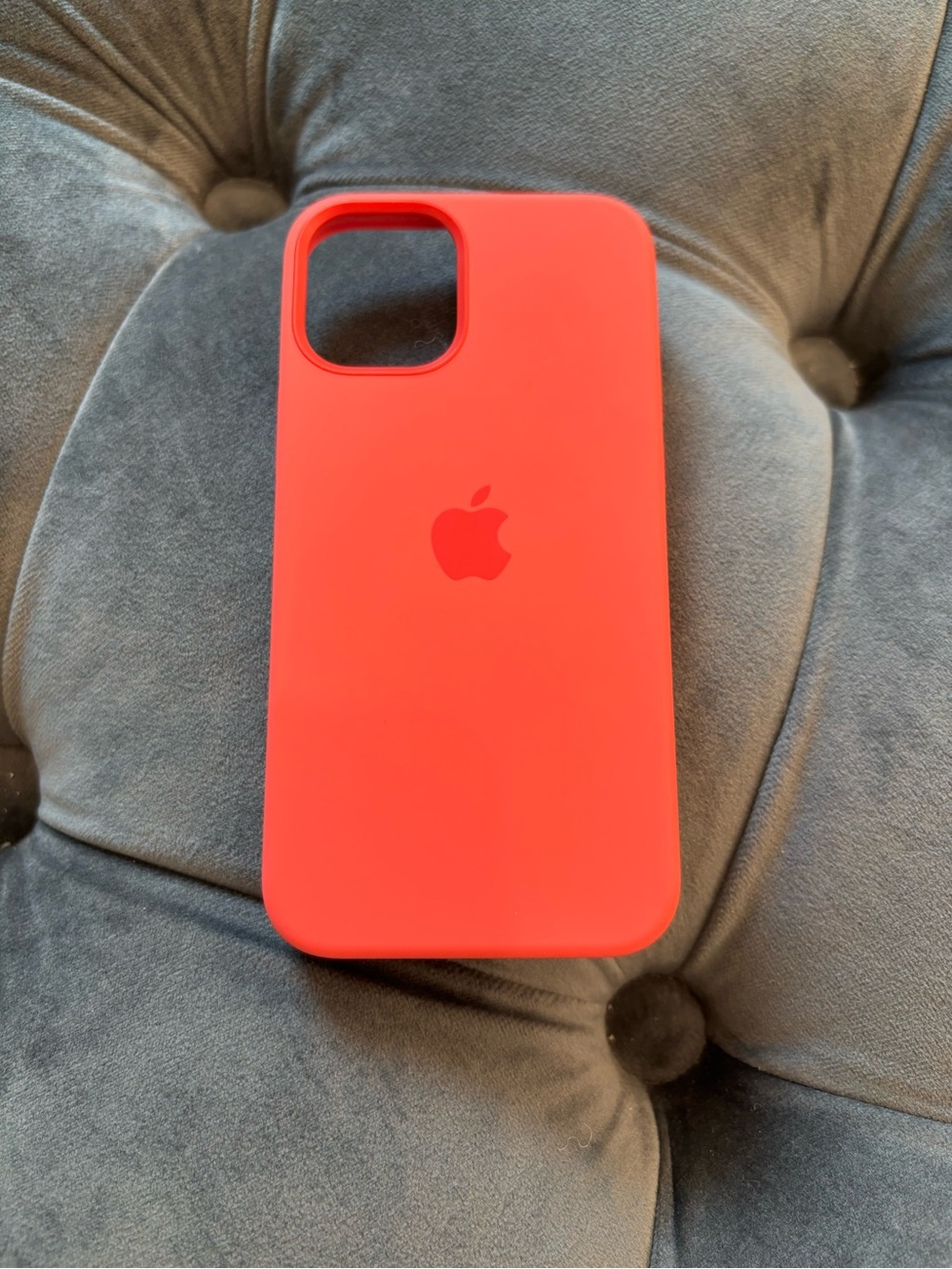 Apple Silicone iPhone Case with MagSafe - Pink Citrus iPhone 12 mini